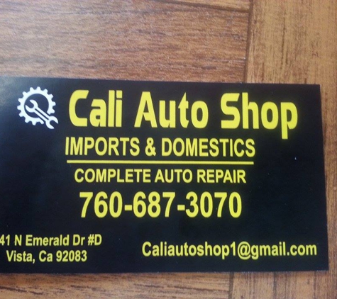 CALI AUTO SHOP - Vista, CA