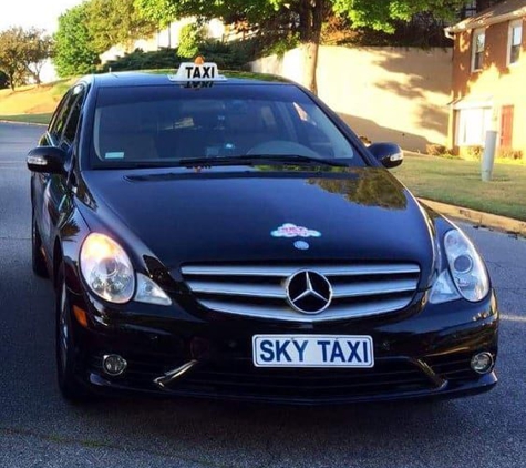 Sky Taxi Service - Roswell, GA. Luxury vehicle (Mercedes-Benz) available for airport transportation!