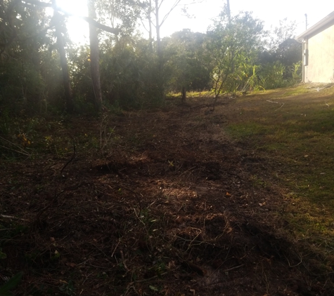 Economy Cut Lawn Care Inc. - Malabar, FL. Lot clearing done����