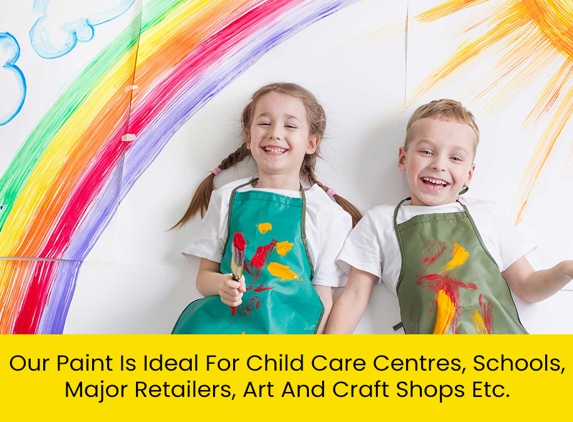 Radical Paint - Clayton, VIC. Our Paint Is Ideal For Child Care Centres, Schools, Major Retailers, Art And Craft Shops Etc.