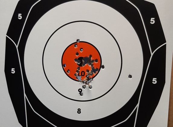 Front Range Gun Club - Loveland, CO. Sample of targets and results.