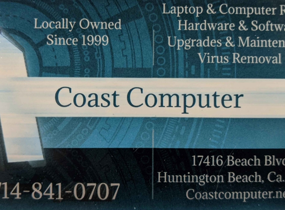 Coast Computer - Huntington Beach, CA