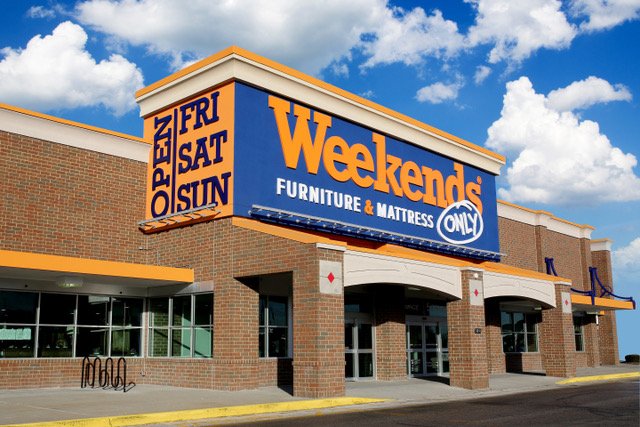 weekends only furniture & mattress indianapolis in 46250
