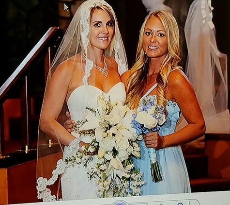 Zahn's Flowers - Daytona Beach, FL. Bride and Maid of Honor