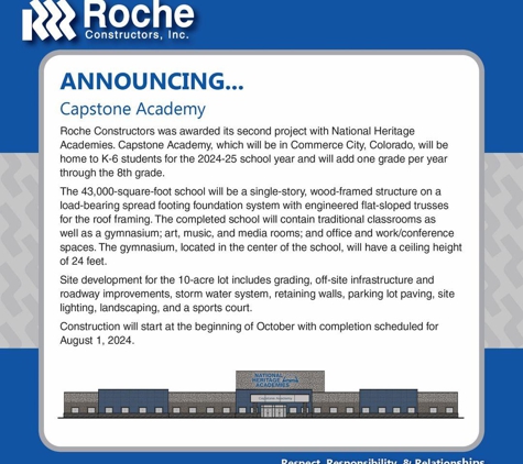 Roche Constructors Inc. - Westminster, CO