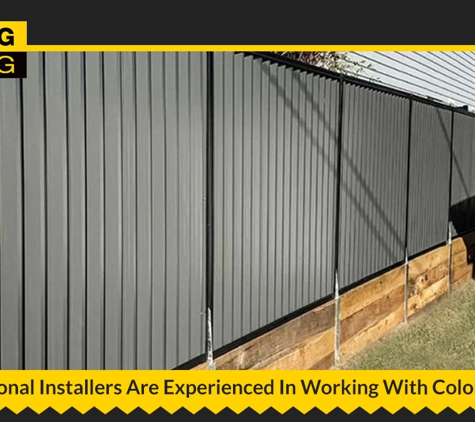 Amazing Fencing - Arndell Park, NSW. Our Professional Installers Are Experienced In Working With Colorbond® Steel