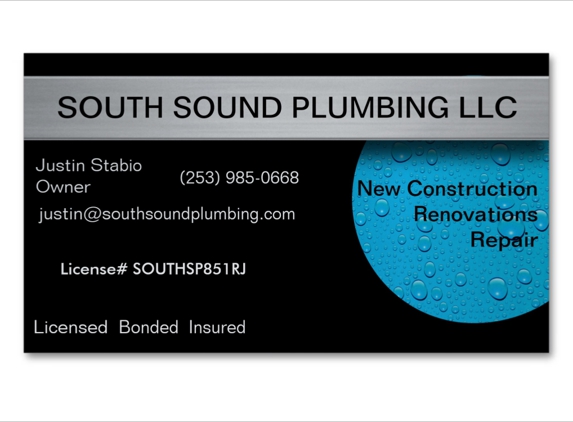 South Sound Plumbing llc - Spanaway, WA