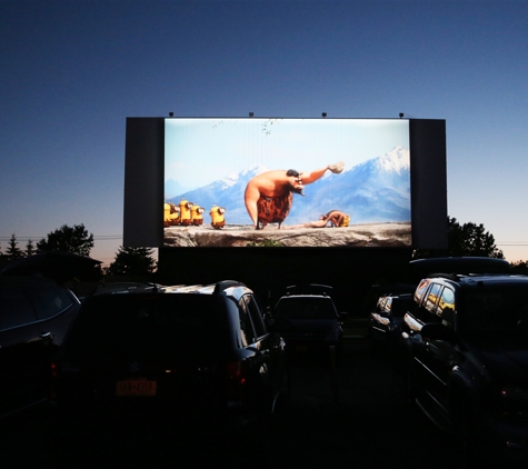 Transit Drive-In - Lockport, NY. Bright Projectors and FM Stereo Audio