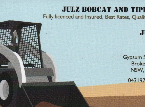 Julz Bobcat & Tipper - Broken Hill, NSW