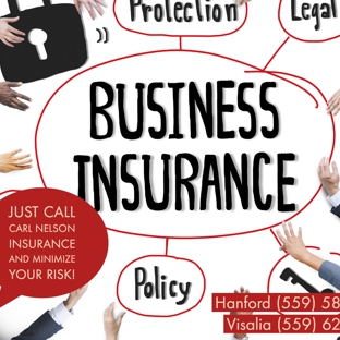 Kunkleman Insurance Agency, Inc. - Visalia, CA. Let us help you minimize any risks for your business. Call Carl Nelson Insurance in Visalia at 559-622-9400