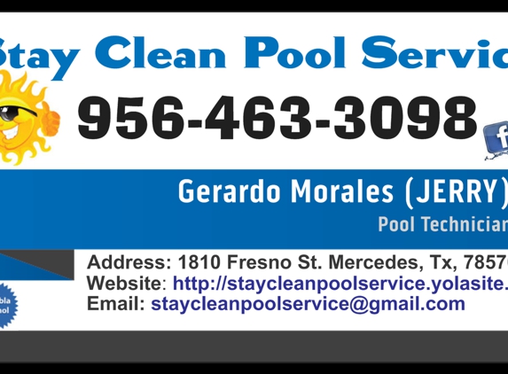 Stay Clean Pool Service - Mercedes, TX