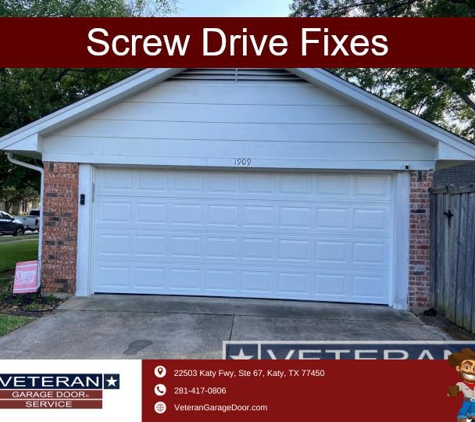 Veteran Garage Door Repair - Katy, TX