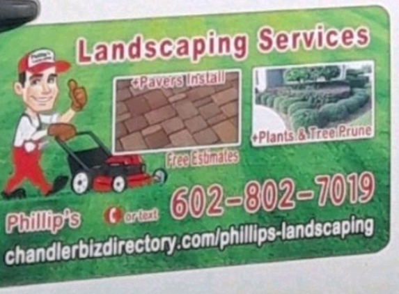 Phillip's Landscaping services - Chandler, AZ