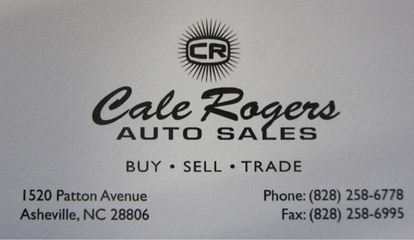 Cale Rogers Auto Sales - Asheville, NC