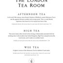 The London Tea Room - Coffee & Tea
