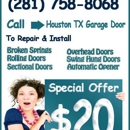 Houston TX Garage Doors - Garage Doors & Openers
