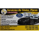 Servicios De Titulos Placas Y Mas - Auto Insurance