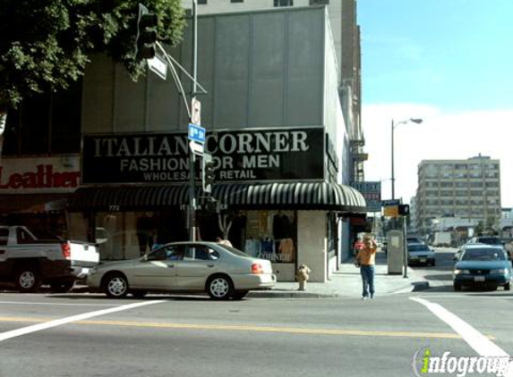 Italian Corner For Men Cothing Inc - Los Angeles, CA