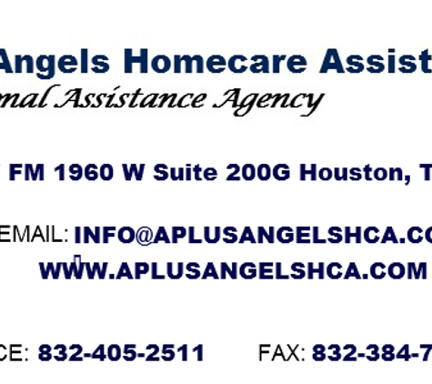 A+ Angels Homecare Assistance - Houston, TX