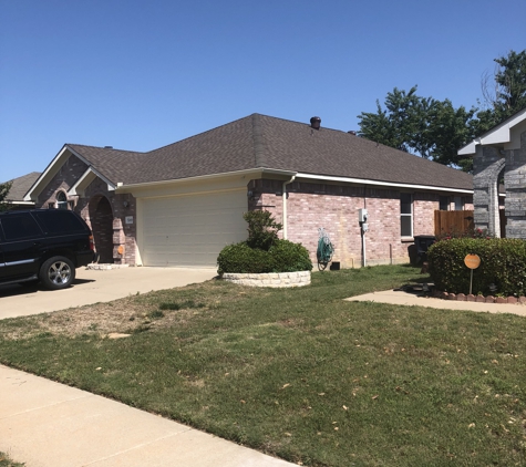 Astro Roofing - Euless, TX. Reroof upgrade from 3-tab shingles to dementional shingles 5/30/2018