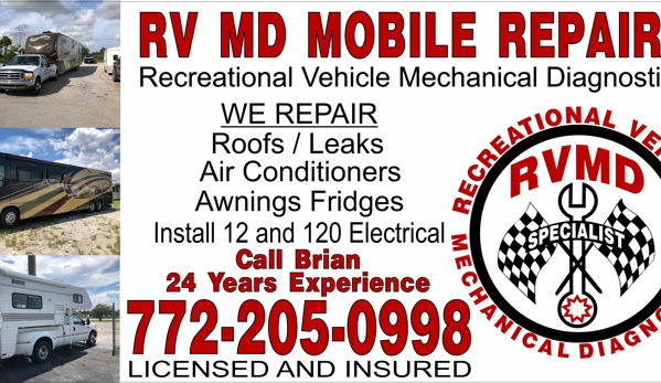 Brian's Recreational Vehicle Mechanical Diagnostics - Vero Beach, FL