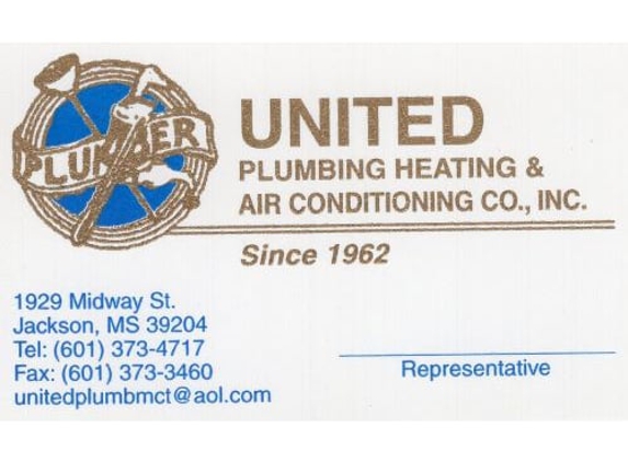 United Plumbing Heating & Air Conditioning Co Inc - Jackson, MS