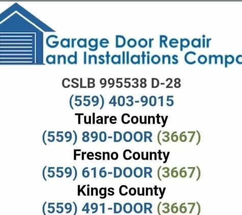 Garage Door Repair and Installation Company