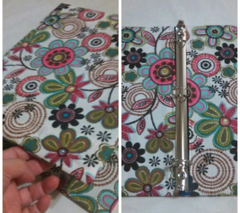 Dona's Designs and More - Nederland, TX. Designed Notebook cover