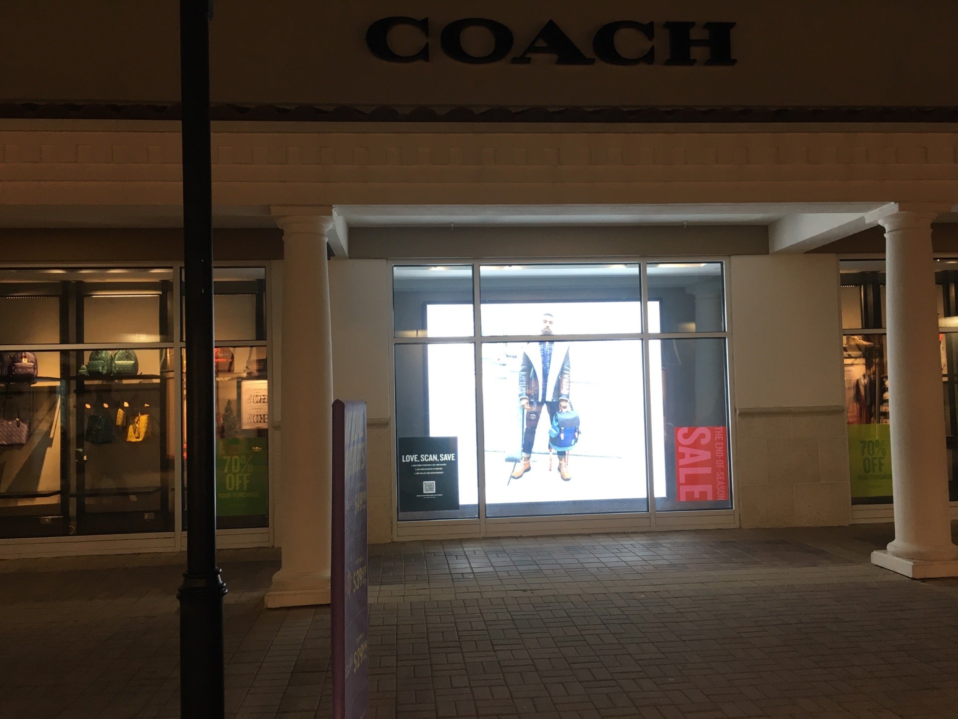 Coach factory outlet locations hot sale