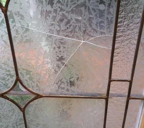 A1 Stained/Leaded Glass & Repairs. Before
