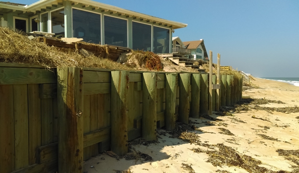 EMA Forensic Structural Associates - Delray Beach, FL. erosion under our sunroom after Mathew passed