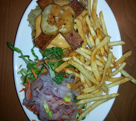 Native Foods Café - Aliso Viejo, CA. Oklahoma Bacon Cheeseburger