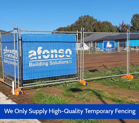 A Plus Temporary Fencing. We Only Supply High-Quality Temporary Fencing