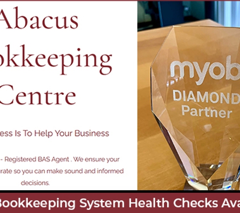 Abacus Bookkeeping Centre - Wahroonga, NSW. Free Bookkeeping System Health Checks Available