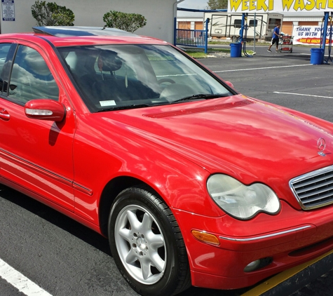 Weeki Washee Car Wash - Brooksville, FL. My beautiful 2002 Mercedes C320