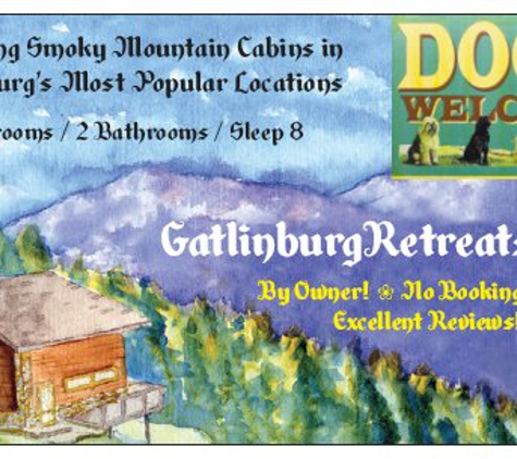 Affordable & Dog-Friendly Gatlinburg Cabins {Sleep 10} - Gatlinburg, TN. Please Visit GatlinburgRetreats.com Web Site for Numerous Current Reviews and Updated Contact Information.