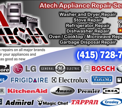 Atech Appliance Technician Repair & Service - San Francisco, CA