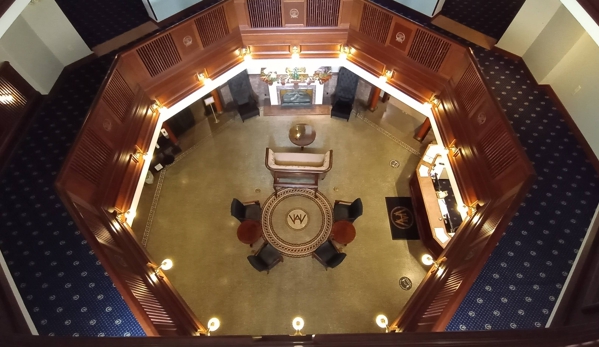 Hotel Winneshiek - Decorah, IA. Main Lobby, from the 3rd floor