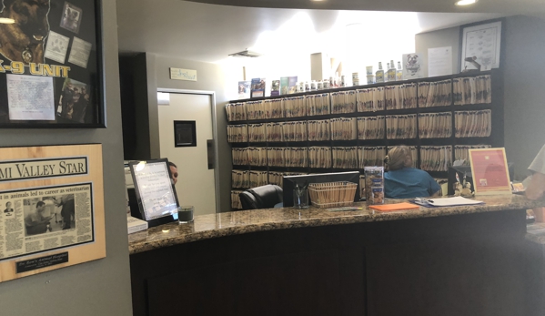 Dr Ron's Animal Hospital - Simi Valley, CA. Licenses hidden from plumbing view