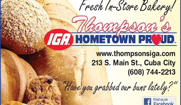 Thompson's IGA - Cuba City, WI