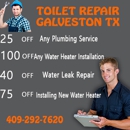 Toilet Repair Galveston TX - Plumbers