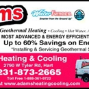 Adams Heating & Cooling - Heating Contractors & Specialties