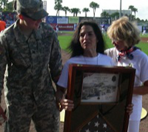 Ritter Zaretsky & Lieber LLP. Accepting shadowbox from a friend in the Army even though my daughter was the first Air Force female killed in combat in the history of U.S.