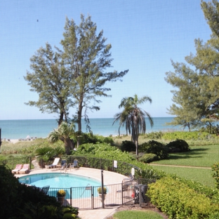 The Sea Grape Inn - Longboat Key, FL. #5 view of pool area leading to beach