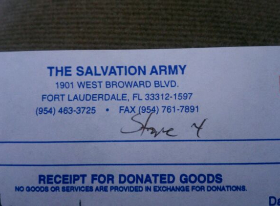 The Salvation Army Thrift Store & Donation Center - Pompano Beach, FL