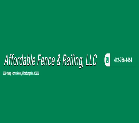 Affordable Fence & Railing - Pittsburgh, PA