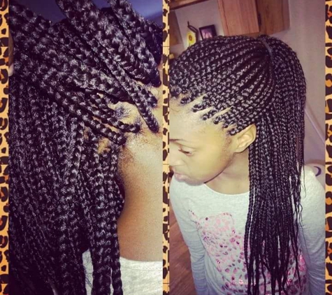 Topped_complete - Houston, TX. box braids