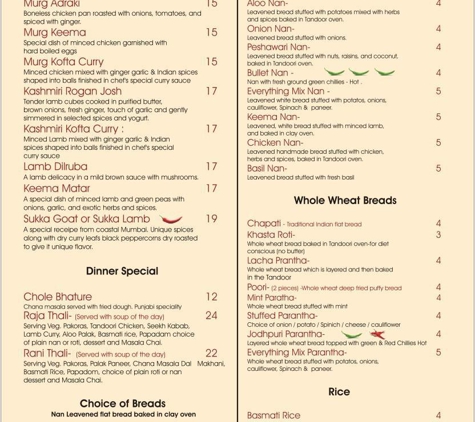 Maharaja Indian Restaurant - Albany, NY