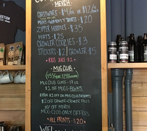 Combustion Brewery & Taproom - Pickerington, OH