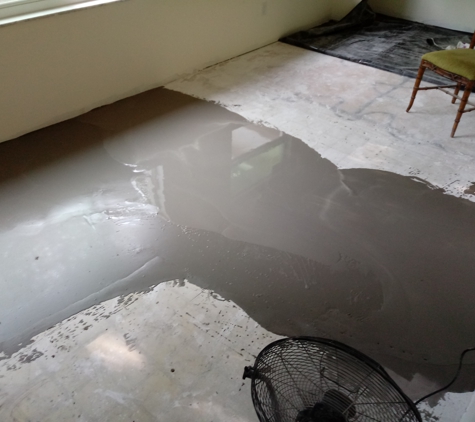 LAKE PAN HANDYMAN SERVICES - Lake Panasoffkee, FL. Another flooring project and had to put floor leveler down first.